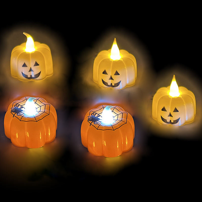 Christmas Home Decoration Pumpkin Led Candle