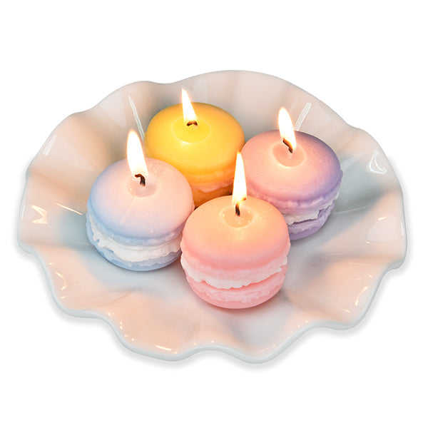 Handmade Macaron Shaped Candle
