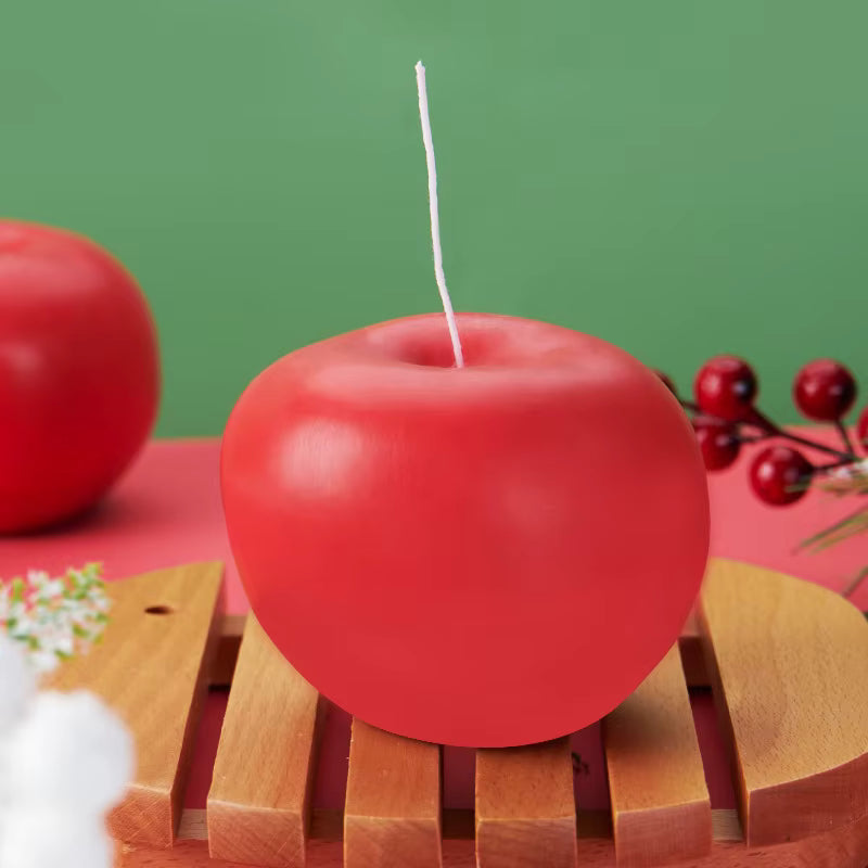 Christmas Apple Aromatherapy Candle – Festive Scented Gift & Décor