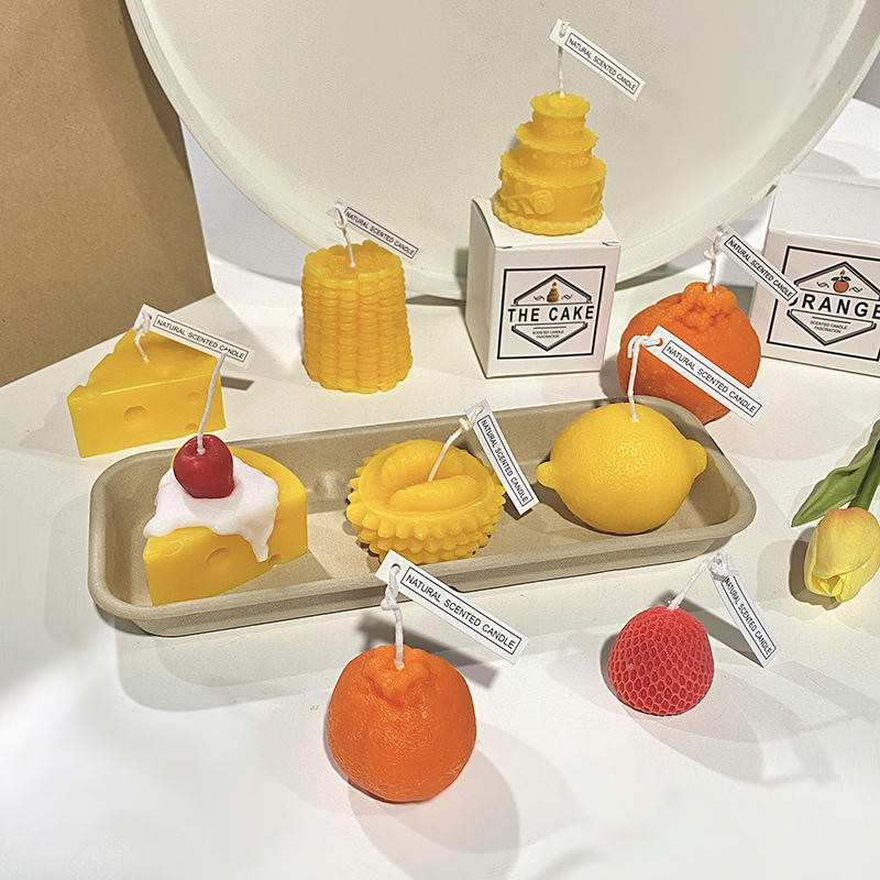 Fragrance Orange Fruit Scented Candle