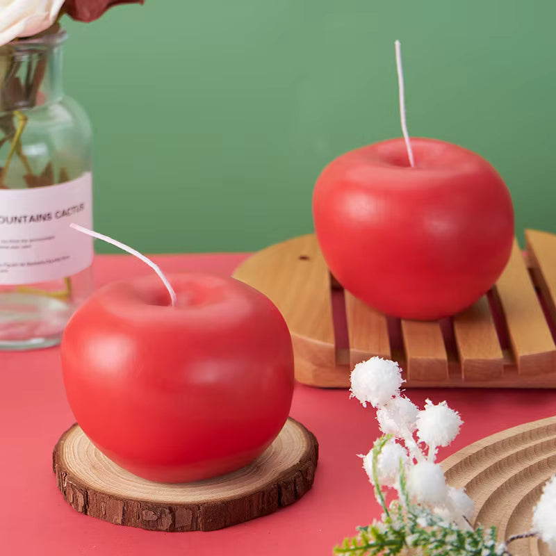 Christmas Apple Aromatherapy Candle – Festive Scented Gift & Décor