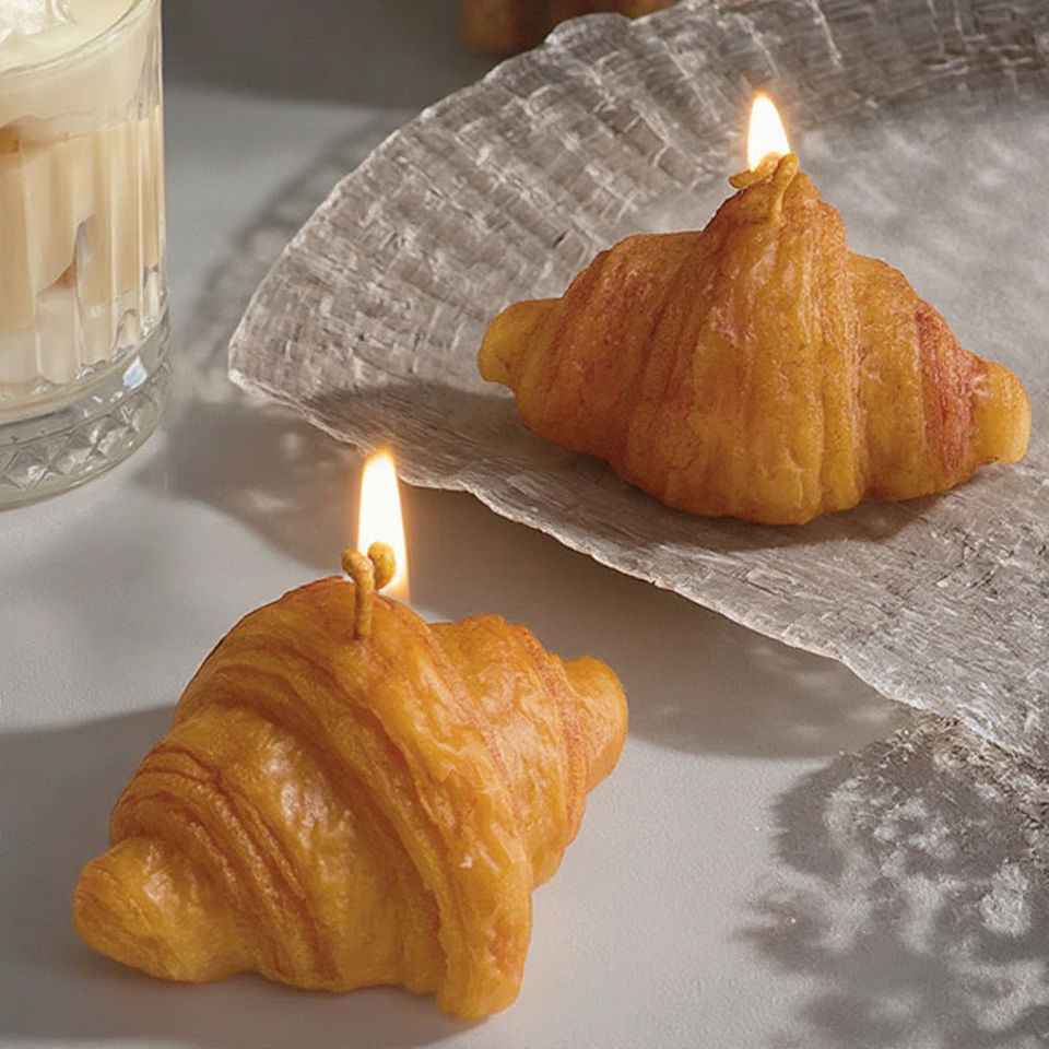 Croissant Bakery Candle