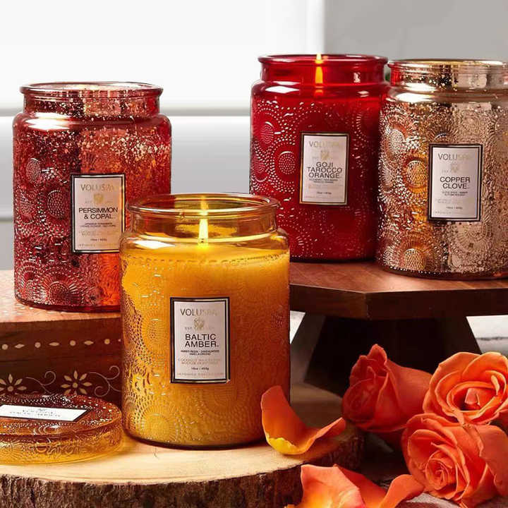 Mason  Jars 8oz  Regular  Mouth  Glass candle Jars