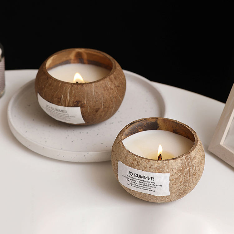 Coconut Shell Aromatherapy Candle