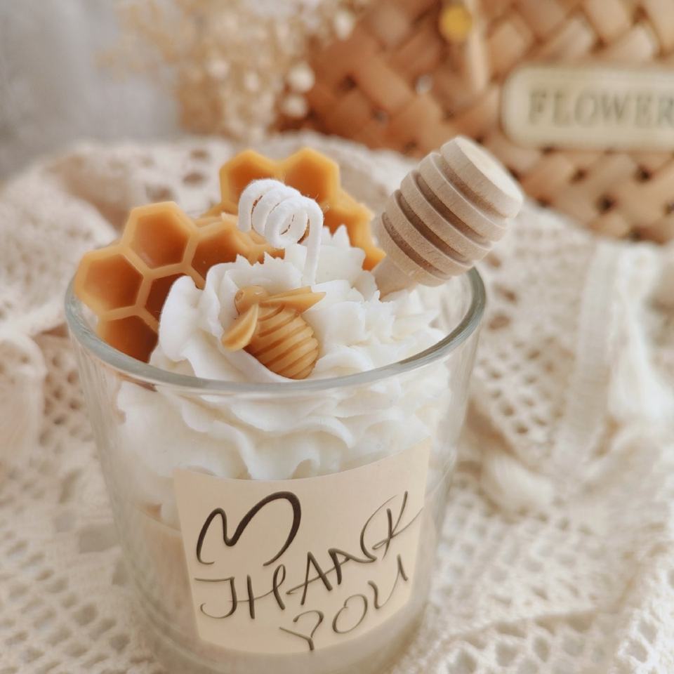Ice Cream Candles – Fake Dessert Food Scented Candles in Jars