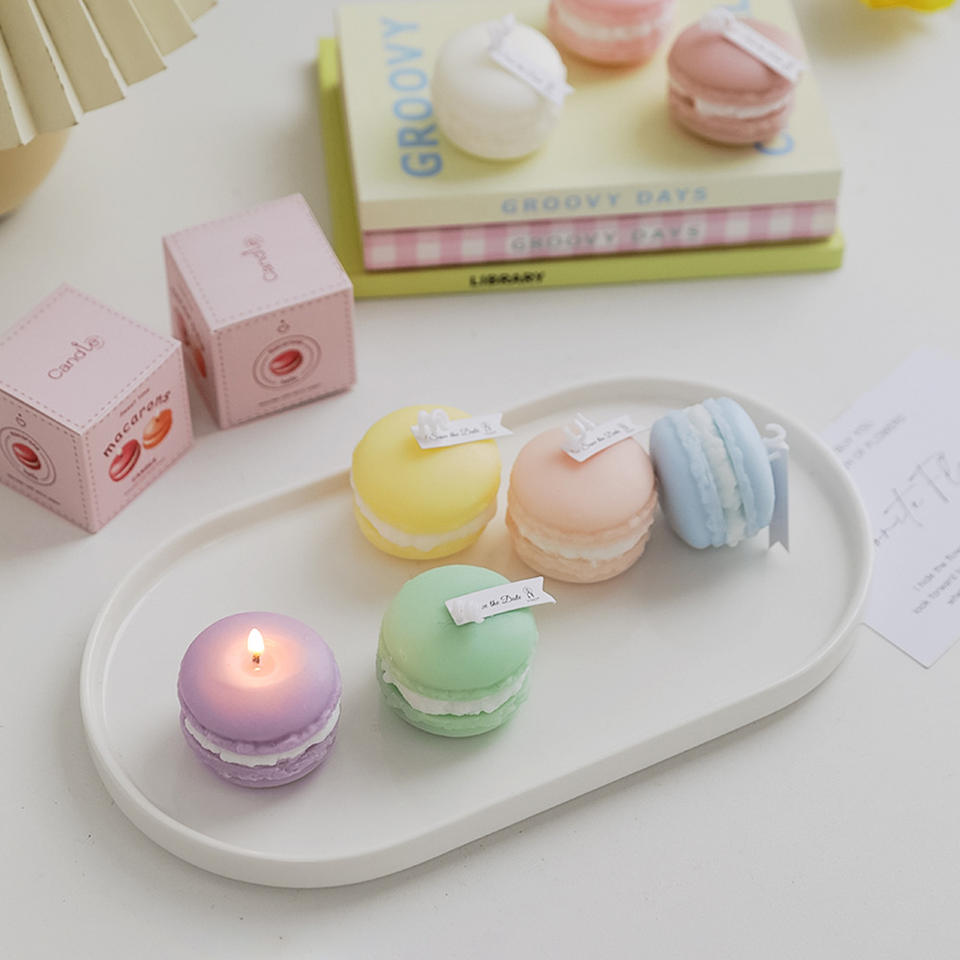 Macaron  Candle Set