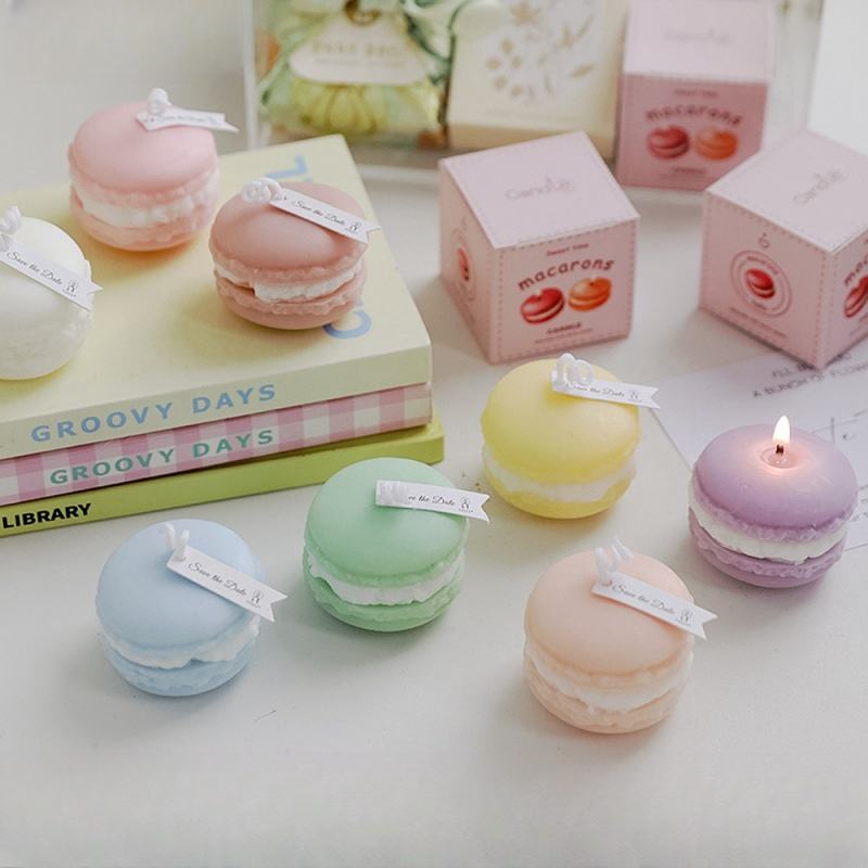 Macaron  Candle Set