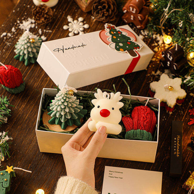 Christmas  Scented  Candles  Set