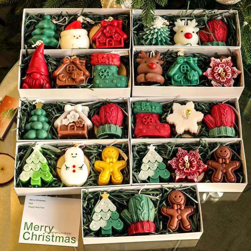 Christmas  Scented  Candles  Set