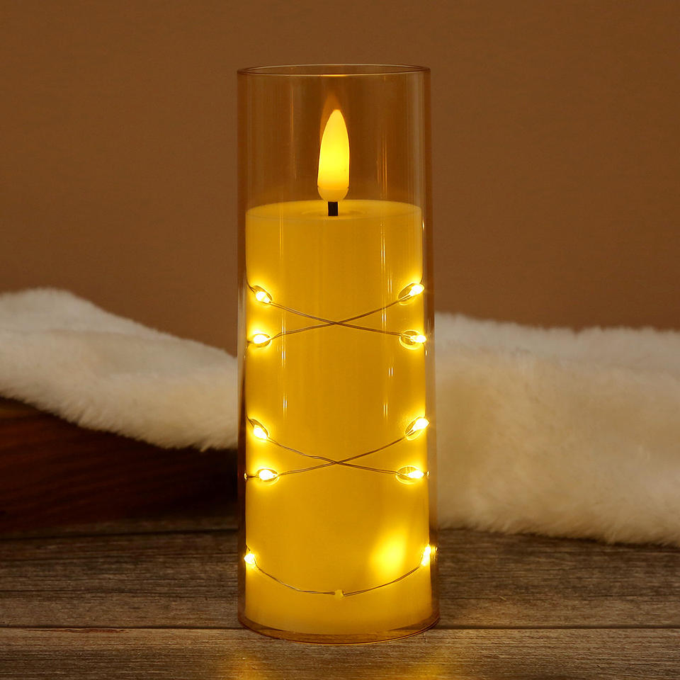 USB  Rechargeable  Remote  Control  Christmas  Votive  Candles