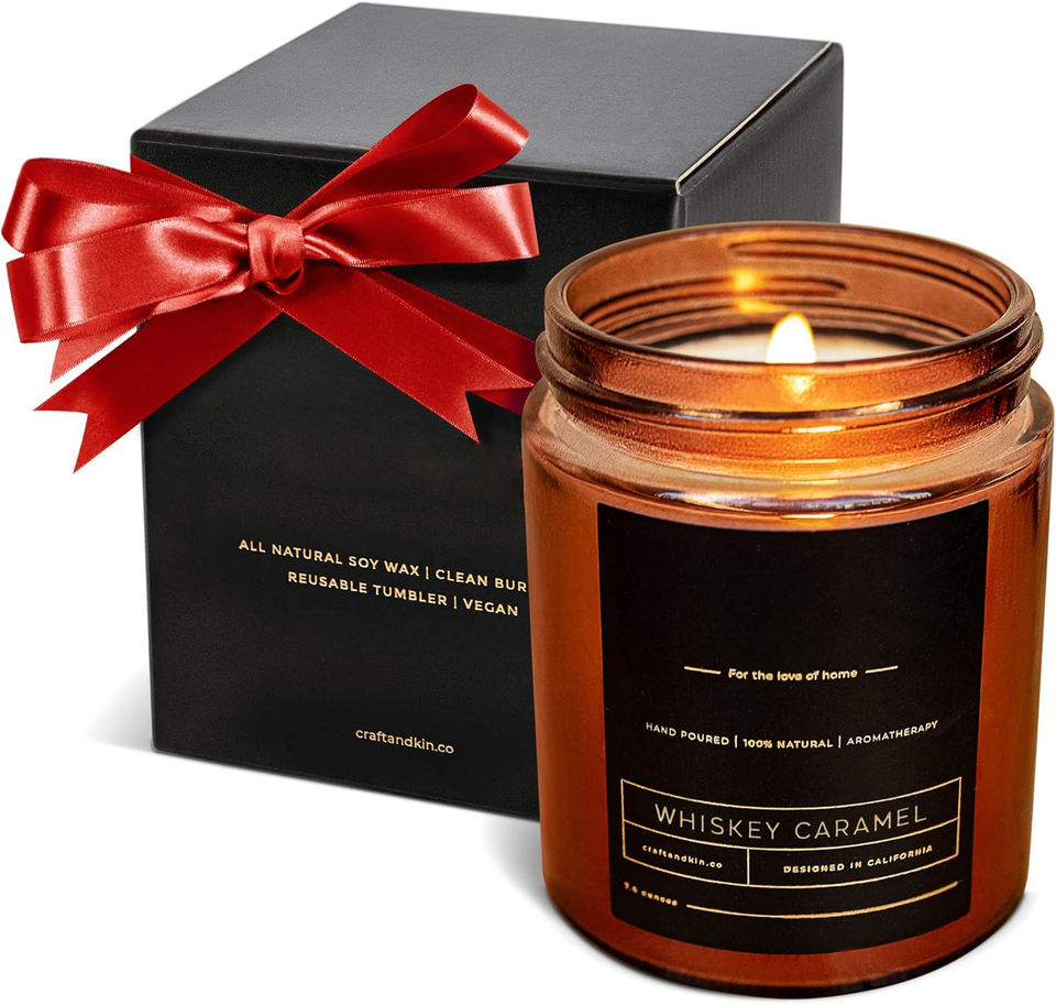 Wholesale  8oz Soy  Candles  with  Custom  Logo