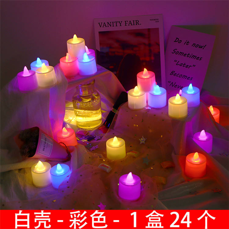 Holiday Party Lighting Flameless  Led Taper
