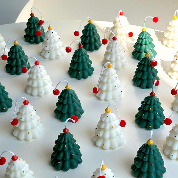 Mini  Christmas  Tree  Candles