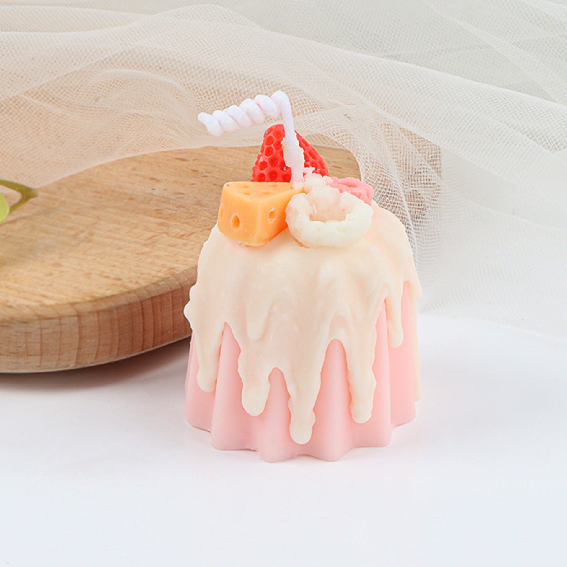 Cannele Candle  Fake  Dessert  Canelés  Pudding  Candle