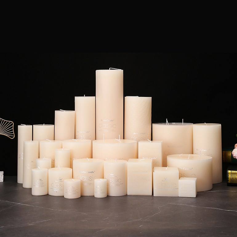 European  Style  Scented  Pillar  Candles