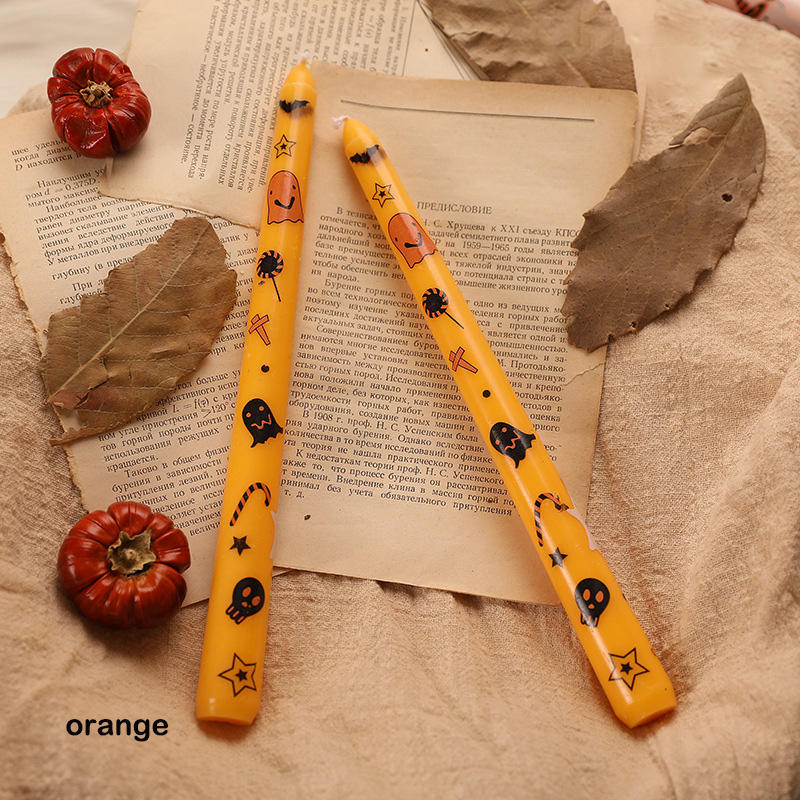 Halloween  Taper candle
