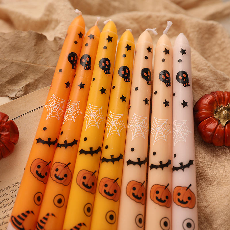 Halloween  Taper candle