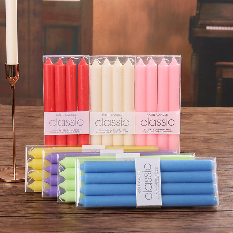 Unscented  Pillar  Candles
